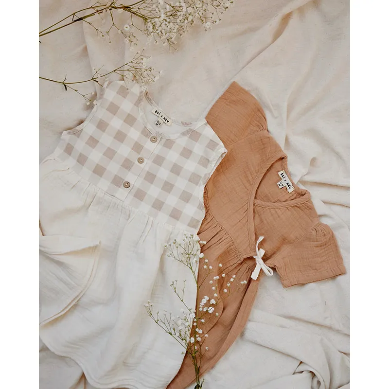 Robe SM barboteuse Elodie - Beige-2