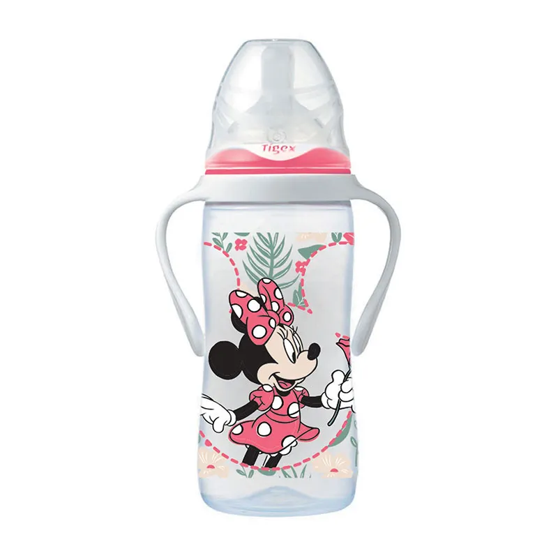 Biberon d'apprentissage 3 Vitesse Minnie 300ml - 6m+-0