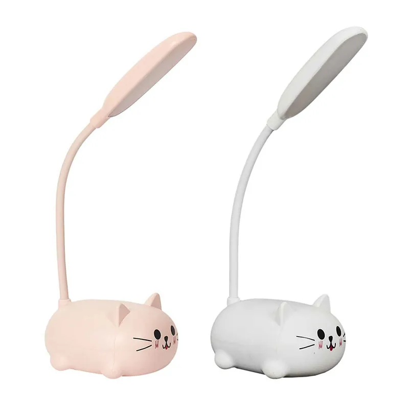 Lampe veilleuse LED Chat Kawaii Aléat. - 21x11x9cm-0