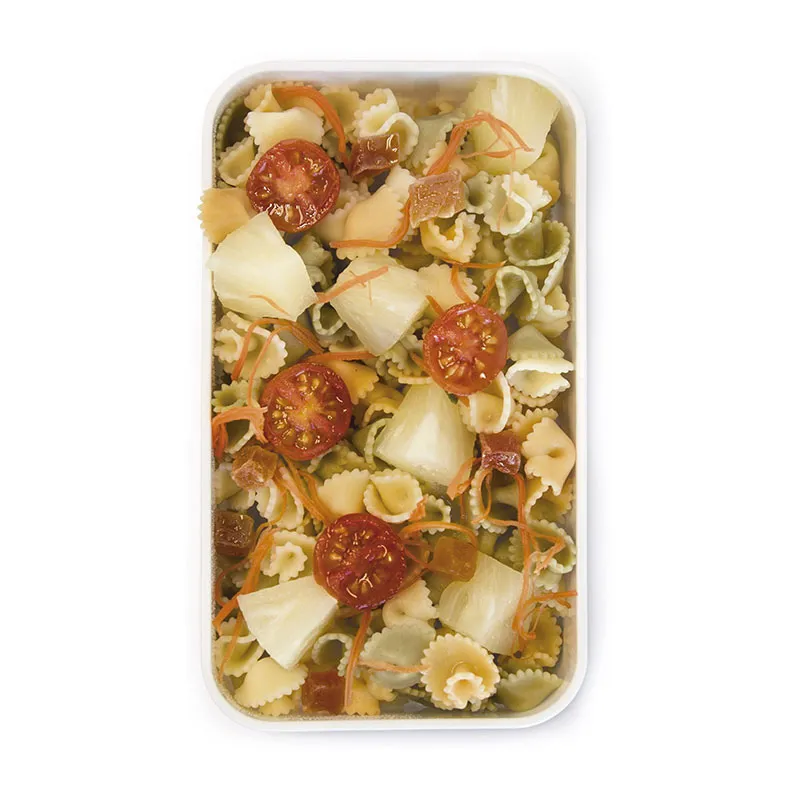 Lunchbox Bento + Couverts Noir - 2x600ml-3