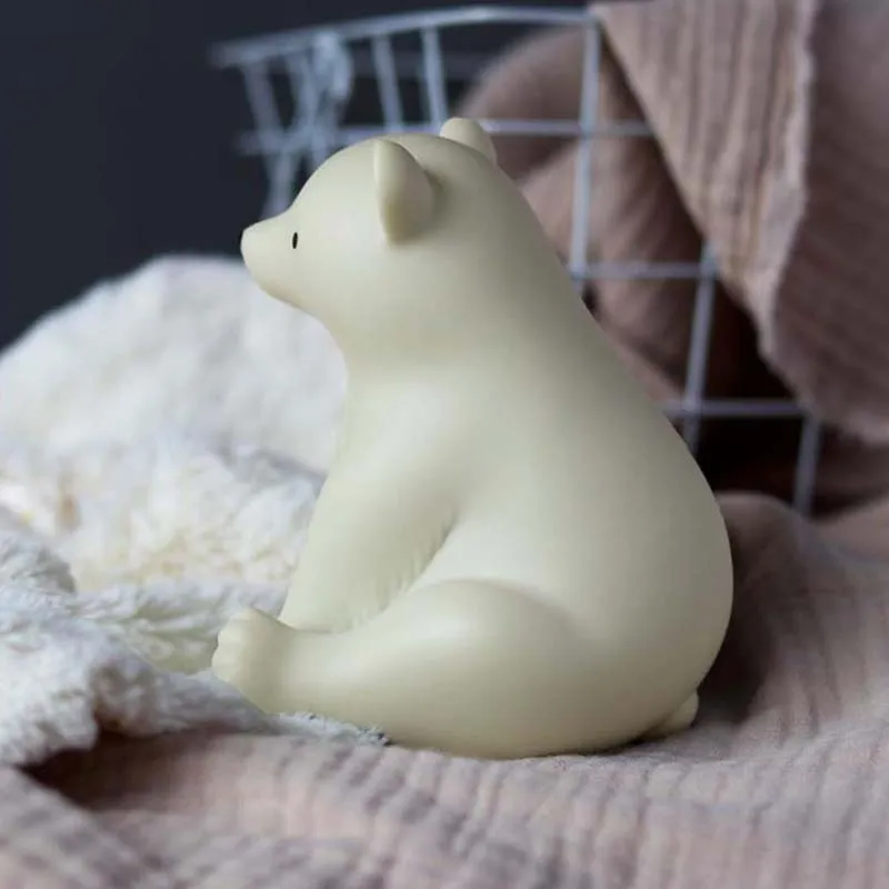Veilleuse ours polaire - 10,8x12x11cm-5