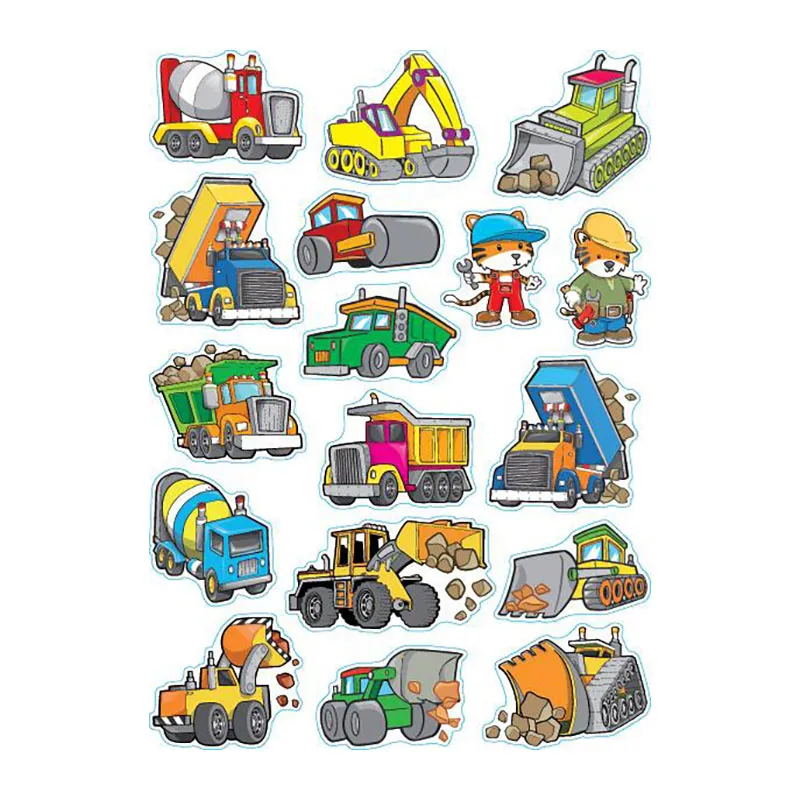 Gommettes véhicules urbains - 118pcs-23