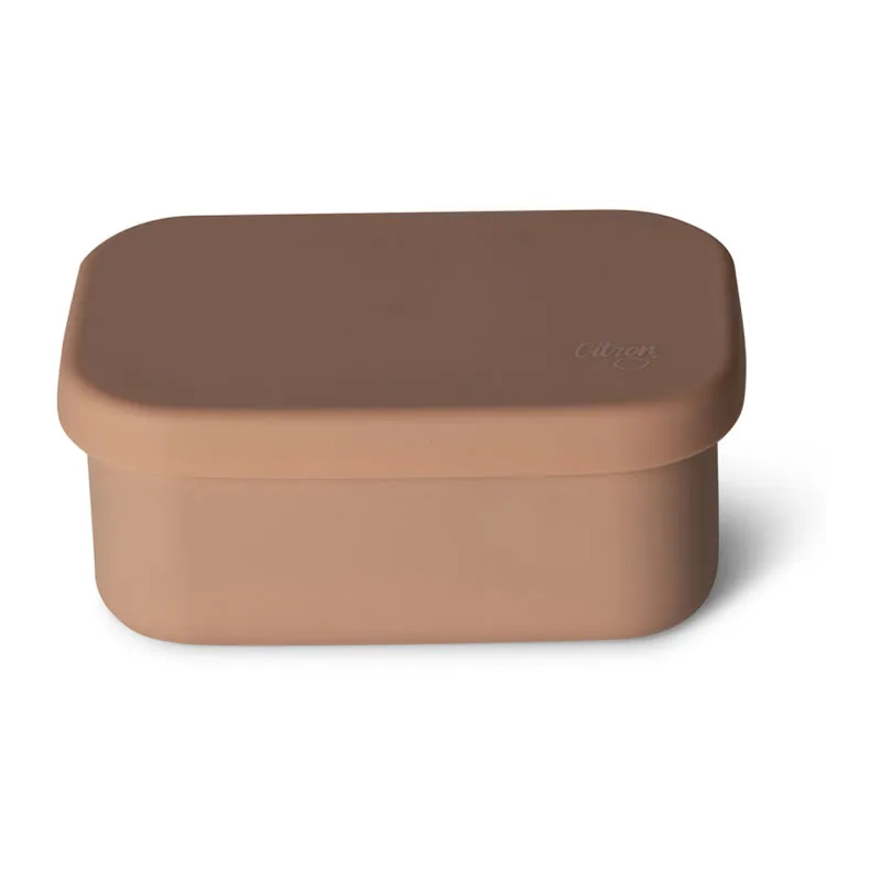 Mini boîte à goûter en acier inoxydable - Rose-0
