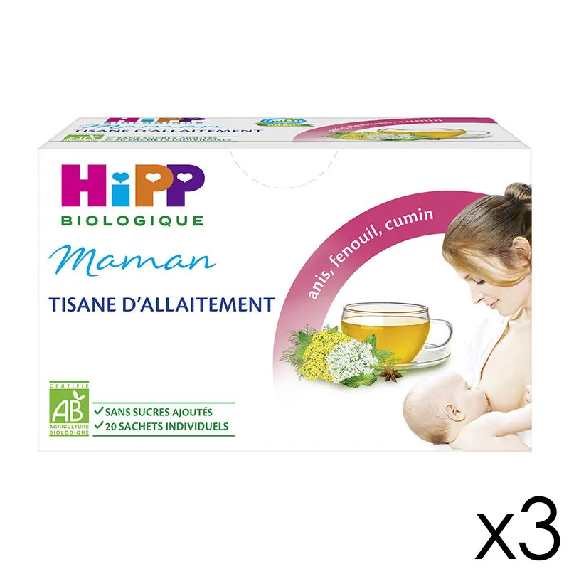 3 Boîtes de Tisane d'allaitement pour maman BIO - 3x20-0