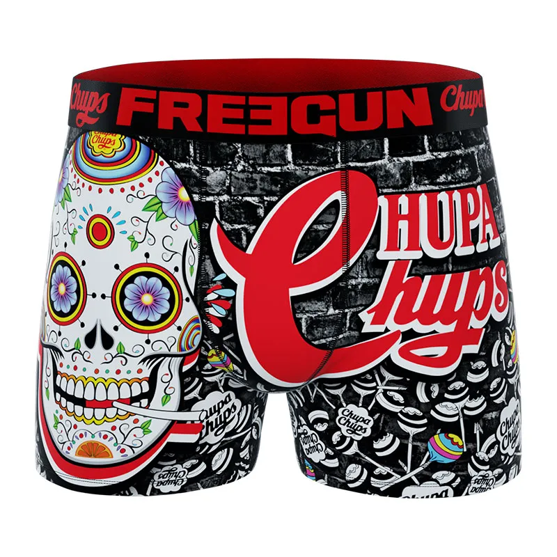3 Boxers Garçon Chupa Chups - Noir/Jaune/Rouge/Blanc-3
