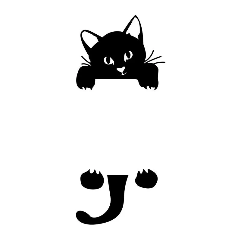 Stickers - Prise chaton mignon-2