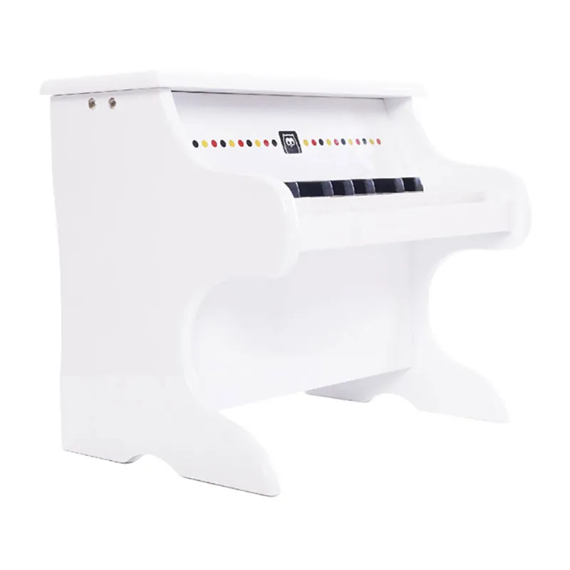 Piano en bois 18 touches Blanc - 36m+-1