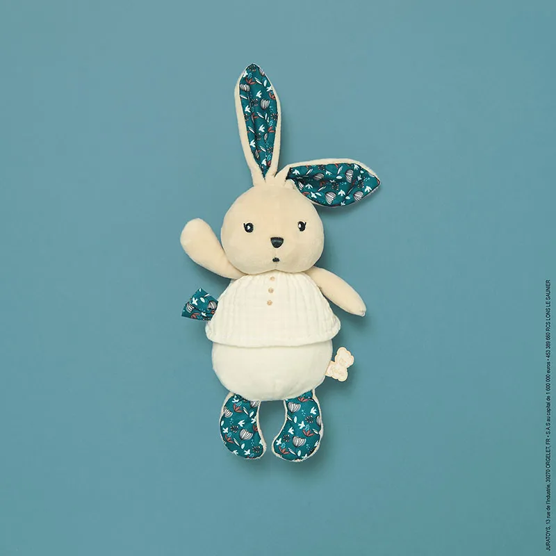 Peluche Lapin Blanc 22cm - 0m+-5