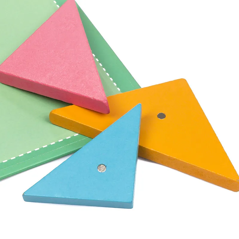 Livre + Tangram magnét. 7pcs - 36m+-2