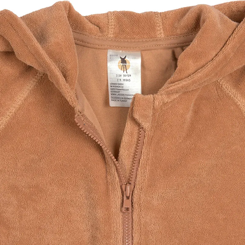 Veste enfant en éponge Caramel - Lassig-2
