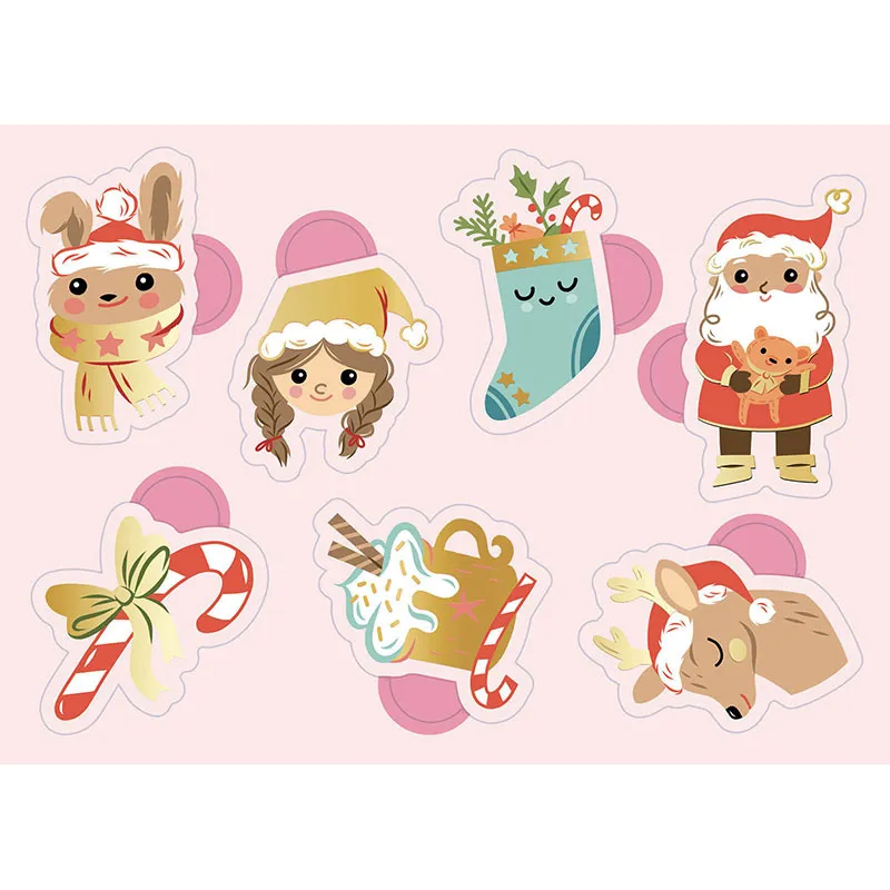 100 Gommettes Noël - 18m+-2
