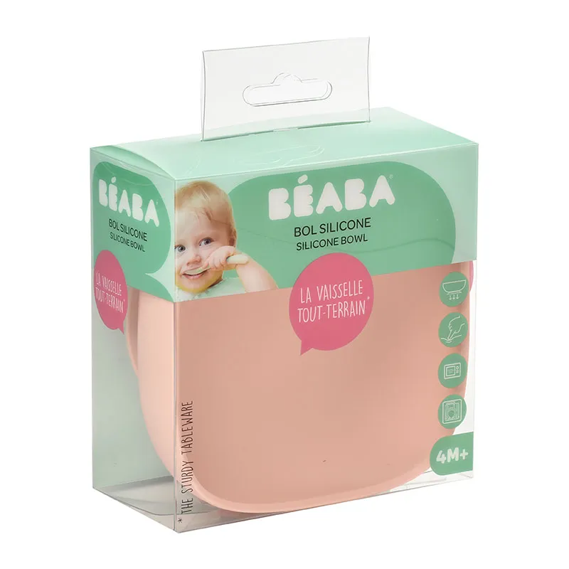 Bol Silicone Ventouse Rose - 6m+-4