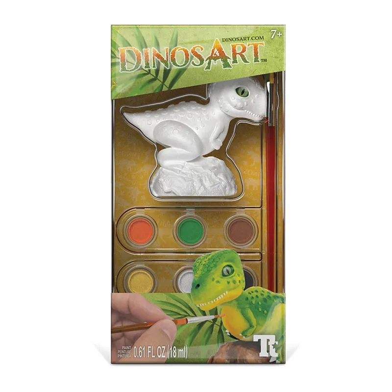 Figurine à peindre Dinos Aléatoire - 7+ - DINOSART-11