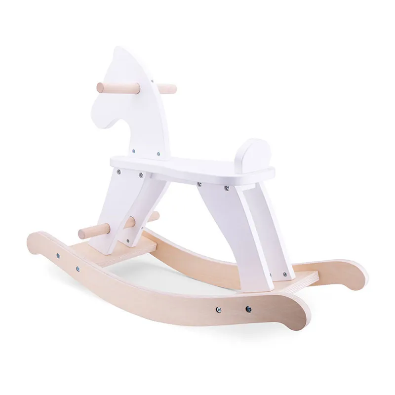 Cheval à bascule Blanc - 12m+-4