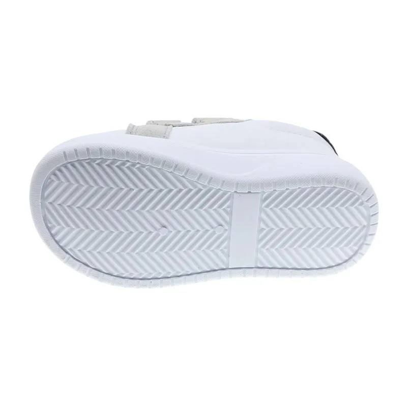 Baskets Basic Bébé - Blanc/Beige-2