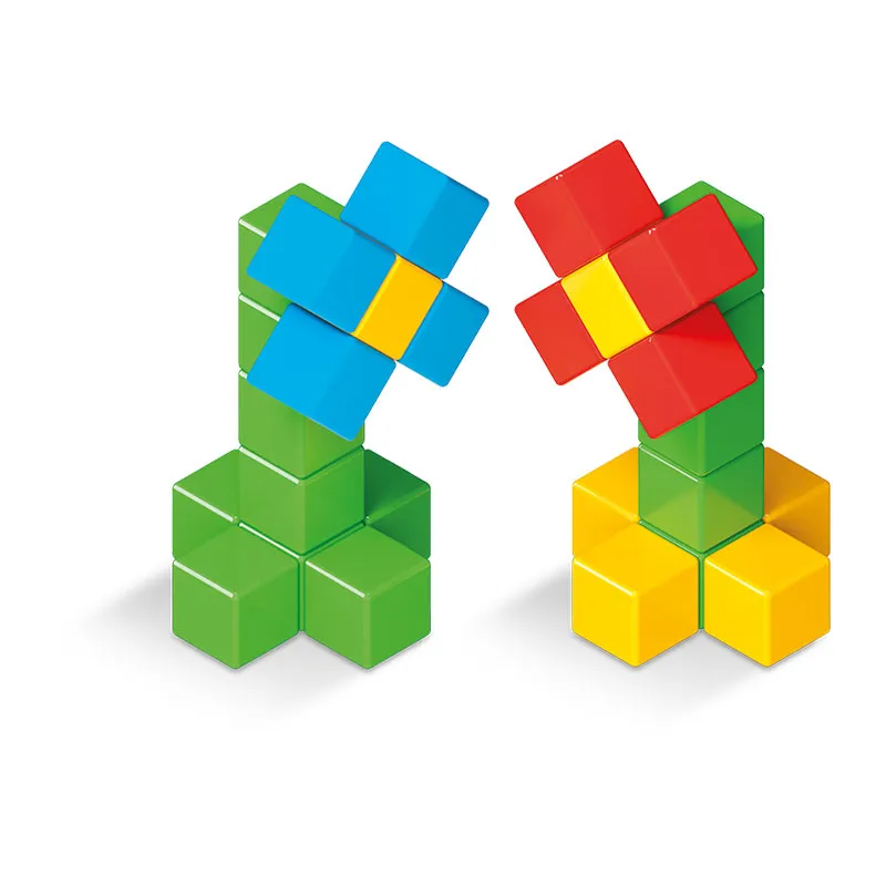 64 Cubes magnét. Green - 12m+-1