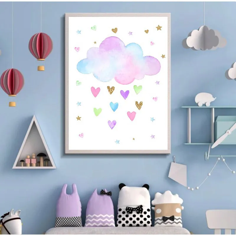 Toile Nuage - 30x40cm-0