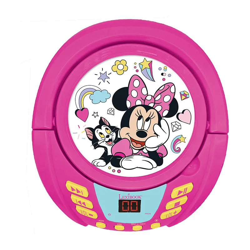 Lecteur CD Bluetooth Effets lum. Minnie - 36m+-2