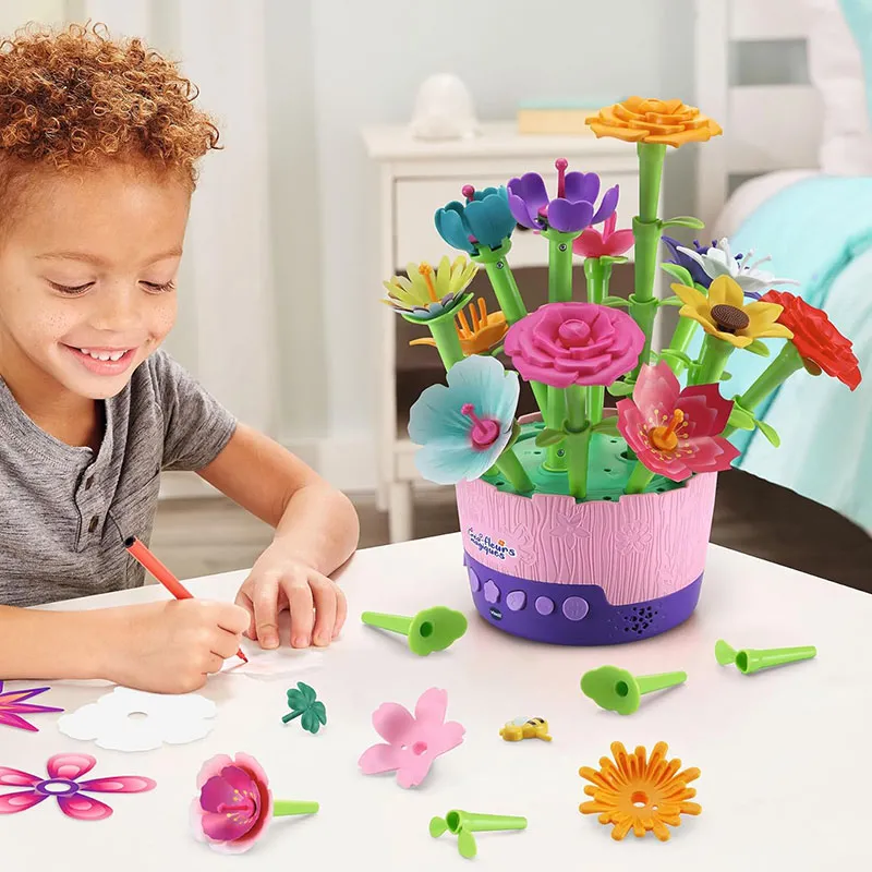 kit créatif Créa-fleurs magiques - 4+-7