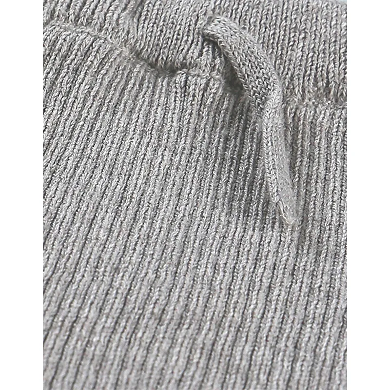 Legging  tricot BIO - Gris-3