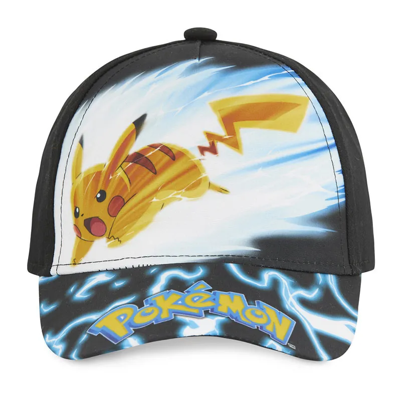 Casquette Enfant Pokémon - Noir/Bleu/Jaune-0