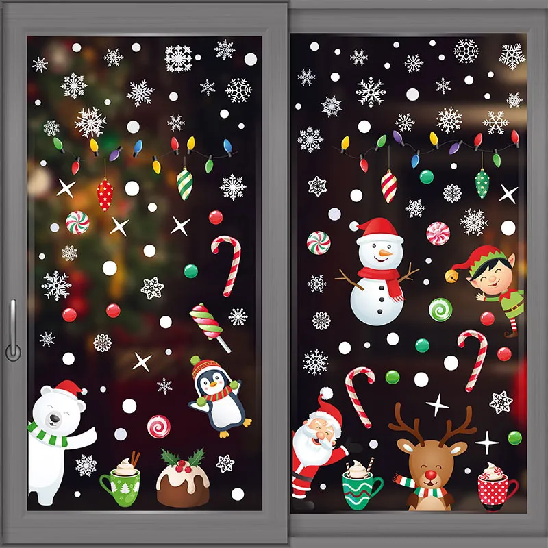 Stickers - Personnages de Noël & Candy-0