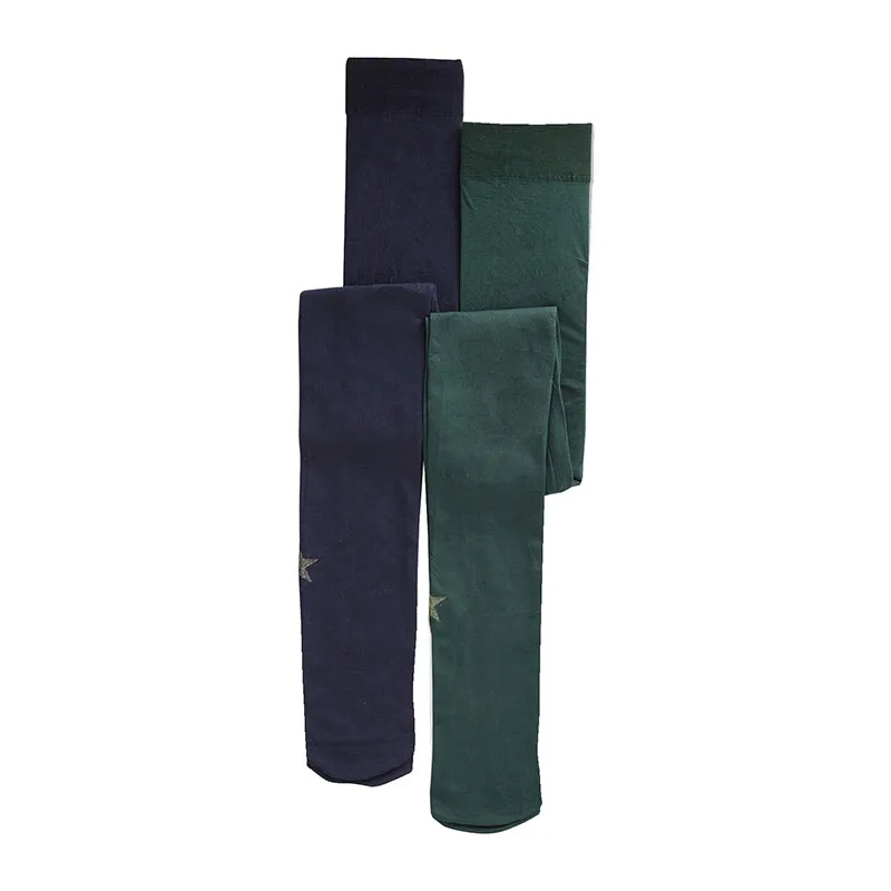 Collant étoile Noël - Vert-0
