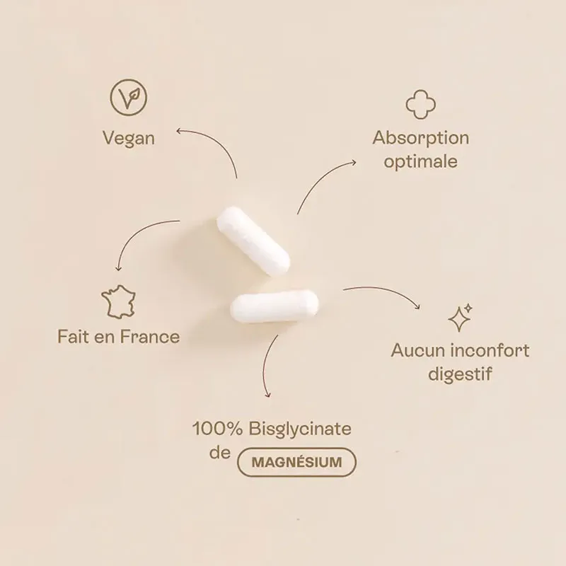 Magnésium 100% bisglycinate - 90gélules-2