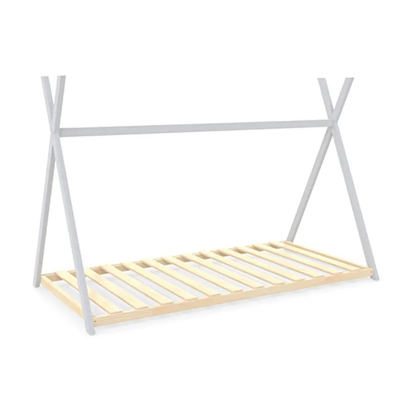 Lit cabane Tipi Sioux + Sommier Naturel-1