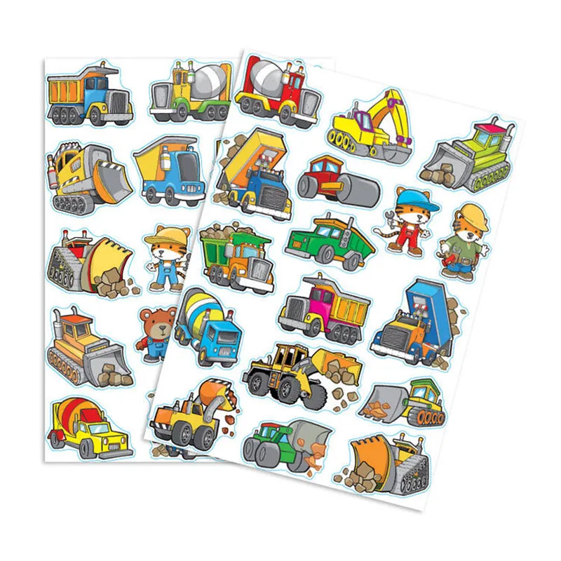 Gommettes véhicules urbains - 118pcs-9