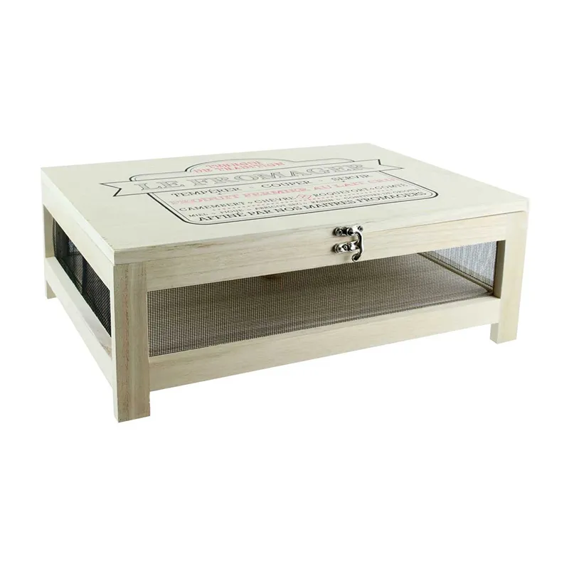 Cave à fromage + plateau & service Bois - 39x15x27cm-0
