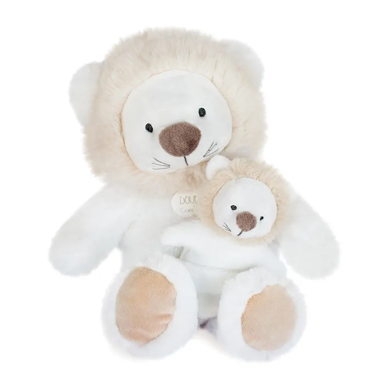 Peluche Lion avec bébé Unicef - 25cm-1