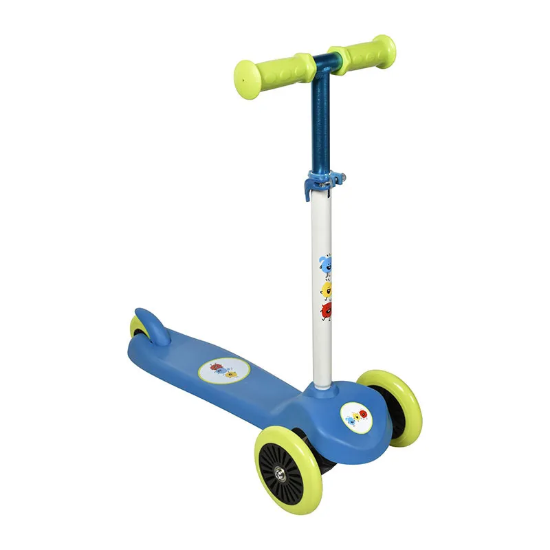 Trottinette 3 roues Sporty Bleu/Anis/Blanc - 24m+-0