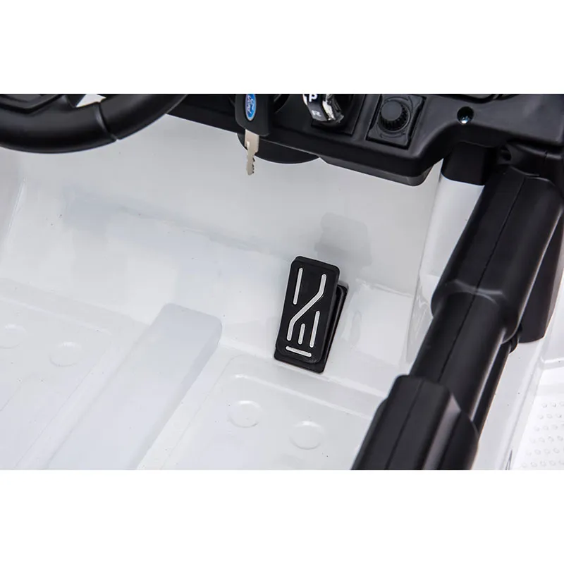 Voiture élec. Jeep Rubicon Blanc - 36m+-14