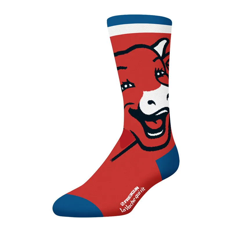 4 paires de Chaussettes Homme La Vache qui Rit - Bleu/Rouge-1