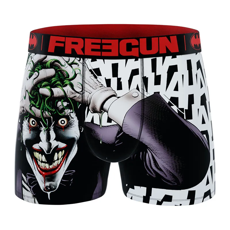 4 Boxers Homme DC Comics - Noir/Jaune/Rouge/Blanc/Bleu-6