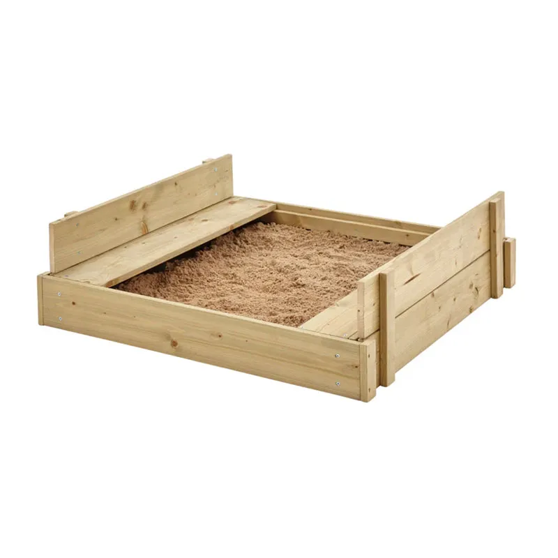Bac à sable avec couvercle - 100x90x27cm-0