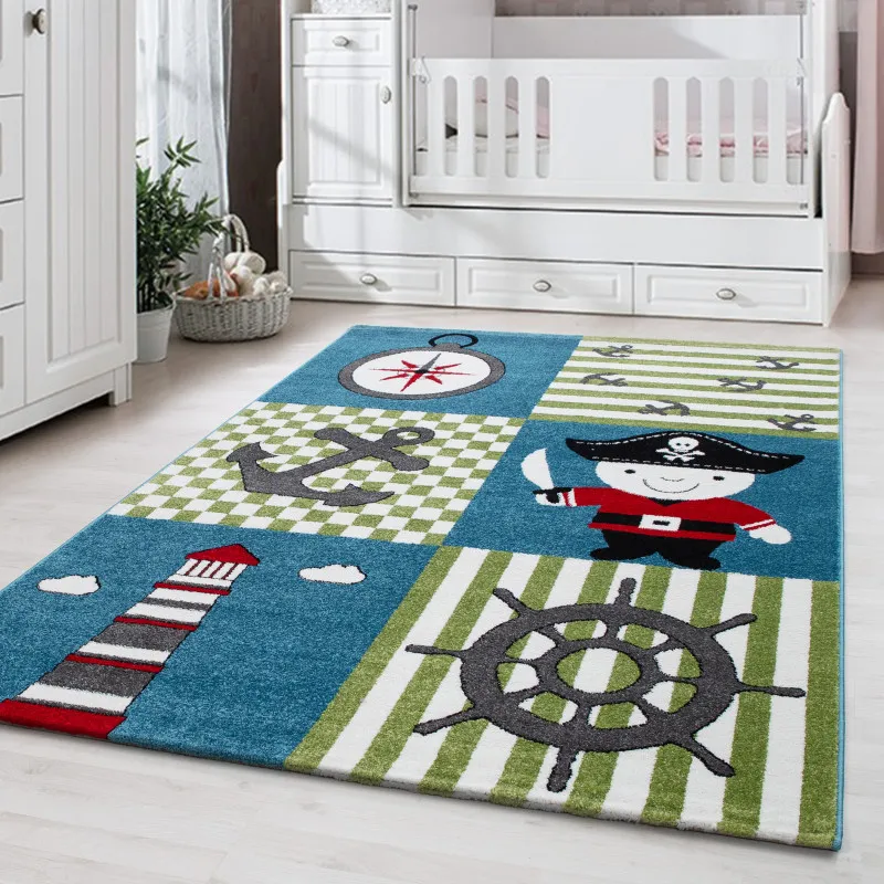 Tapis Pirate Multico. - 80x150cm-0