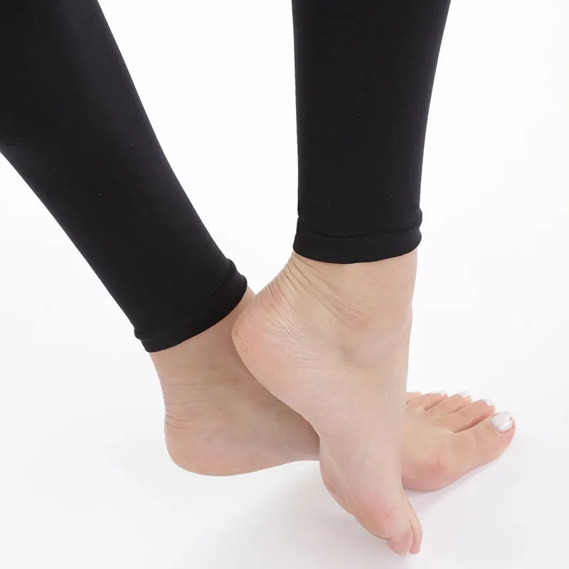 Legging Ultra-Opaque Velouté 80D Femme - Noir-3