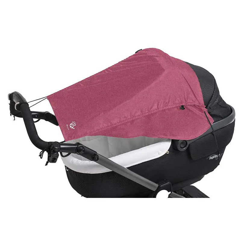 Auvent universel poussette antiUV Rose - 67x50cm-0