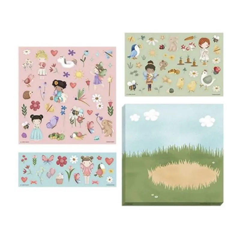 Autocollants Rosa & Friends - 70pcs-1