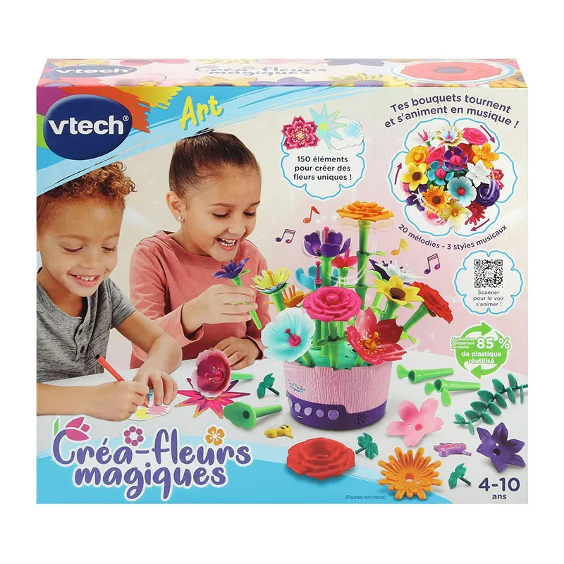 kit créatif Créa-fleurs magiques - 4+-8