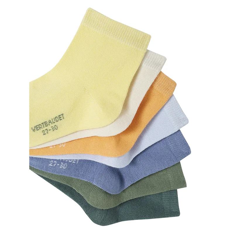 7 paires de chaussettes - Bleu ciel-1