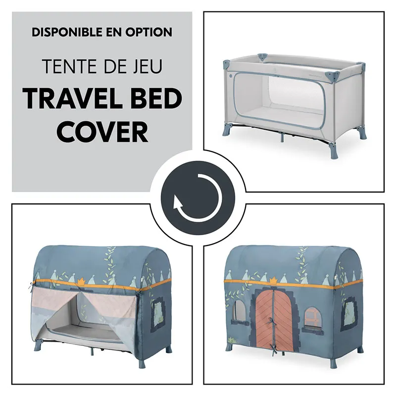 Lit parapluie Dream N Play Plus Dusty Blue - 0m+-7