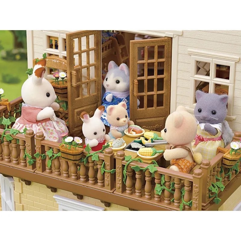 Grande maison éclairée & sa pièce secrète - 25pcs-9