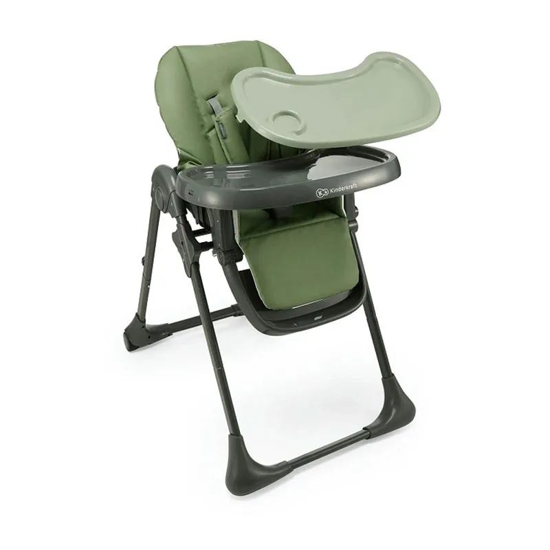 Chaise haute Tummie Vert - 4m+-4