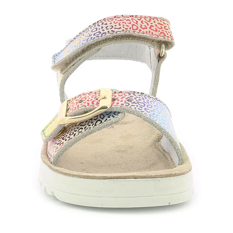 Sandales Odyssa - Beige/Léopard-4