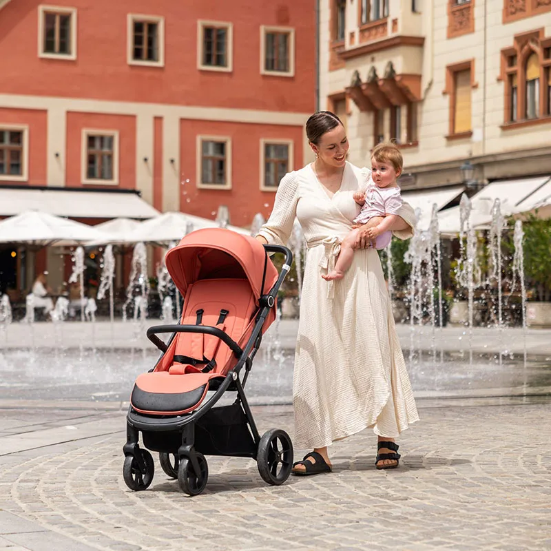Poussette Compacte Dynamic Rose - 0m+-4