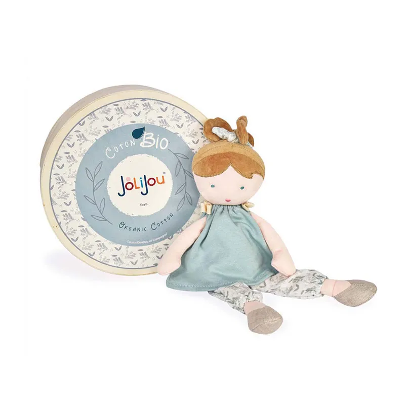 Poupée Les Joliflores Coton BIO Flore - 30cm-0