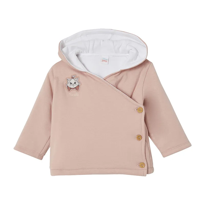 Veste cardigan les Aristochats Coton - Rose-0